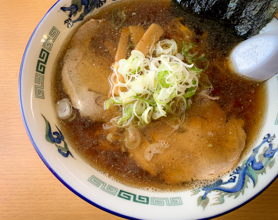 弘前のラーメン / 津軽の中華3連発「文ちゃんラーメン」の『だしそば